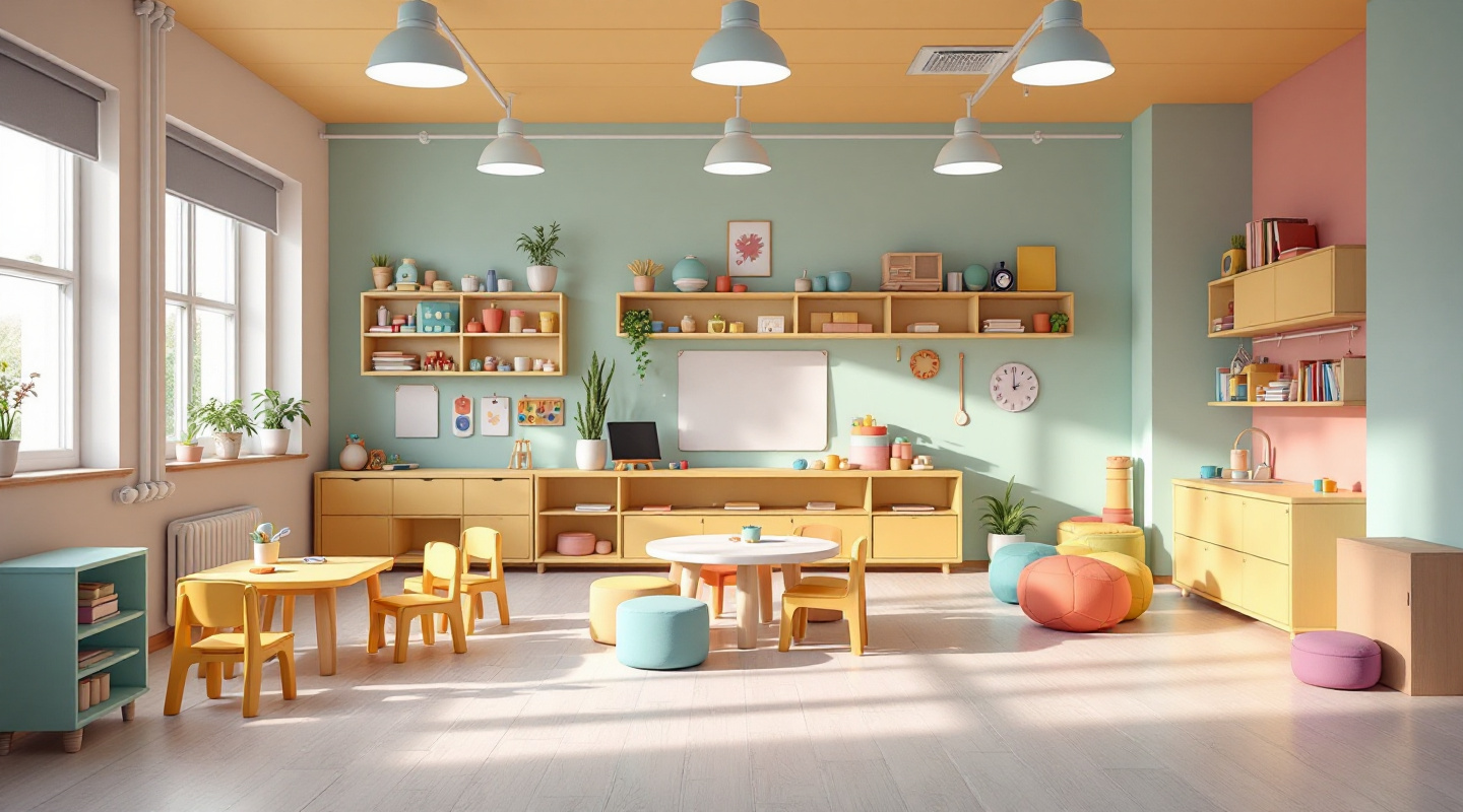 Aula educativa de Child Quest Care